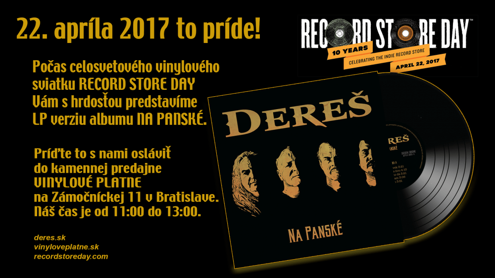 Dereš - Na panské LP